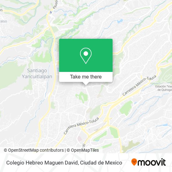 Colegio Hebreo Maguen David map