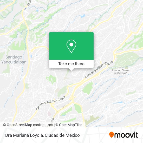 Dra Mariana Loyola map