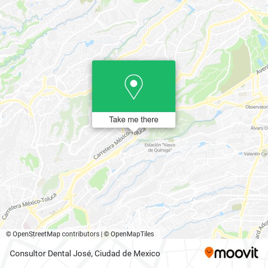 Consultor Dental José map