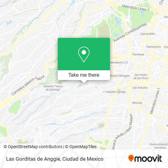Las Gorditas de Anggie map