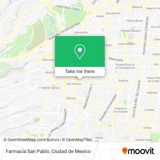 Farmacia San Pablo map