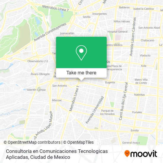 Consultoría en Comunicaciones Tecnologicas Aplicadas map