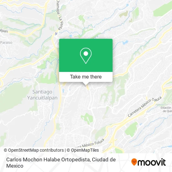 Carlos Mochon Halabe Ortopedista map