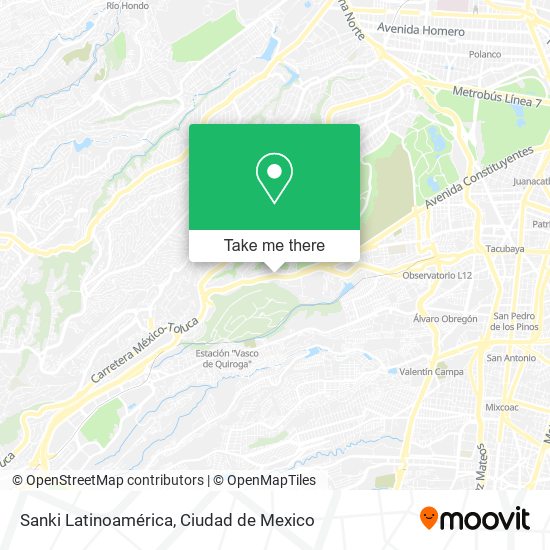 Mapa de Sanki Latinoamérica