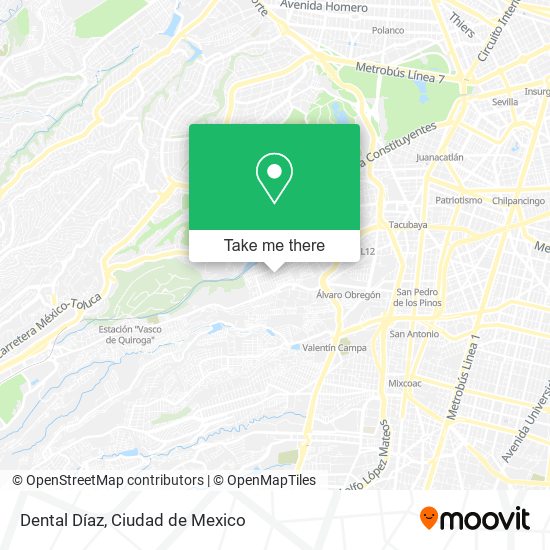 Dental Díaz map