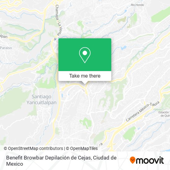 Benefit Browbar Depilación de Cejas map