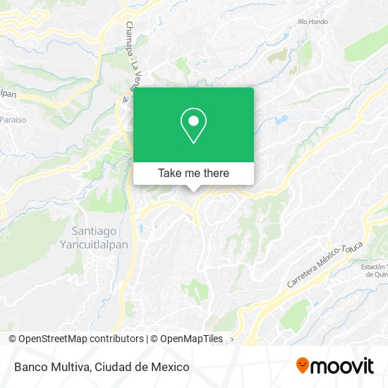 Banco Multiva map