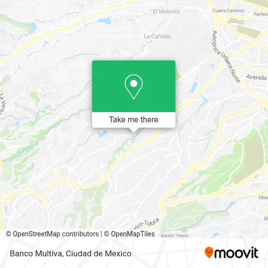 Banco Multiva map