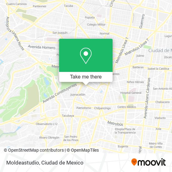 Mapa de Moldeastudio