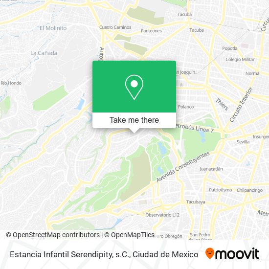 Estancia Infantil Serendipity, s.C. map