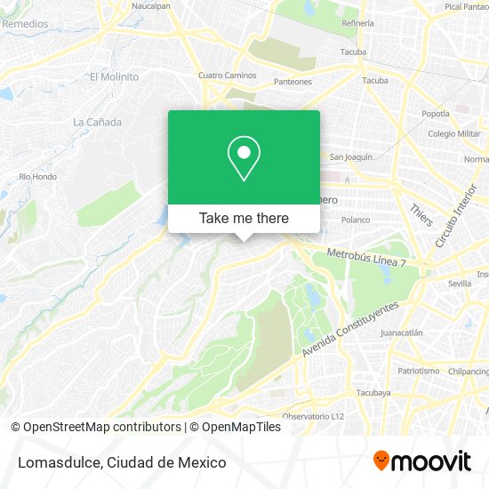Mapa de Lomasdulce