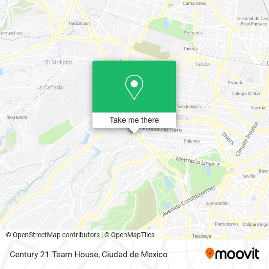 Century 21 Team House map