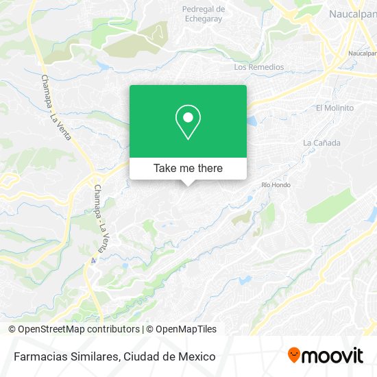 Farmacias Similares map