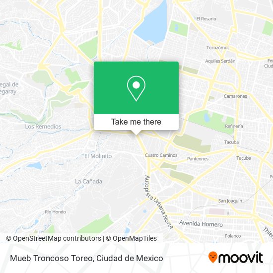 Mapa de Mueb Troncoso Toreo