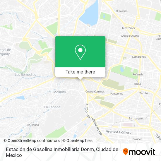 Estación de Gasolina Inmobiliaria Donm map