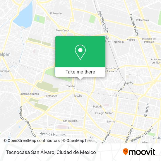 Tecnocasa San Álvaro map