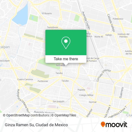 Ginza Ramen Su map