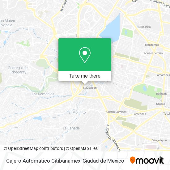 Cajero Automático Citibanamex map