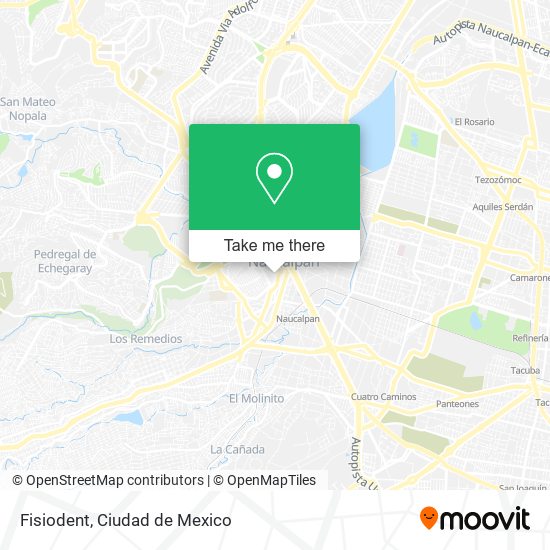 Mapa de Fisiodent