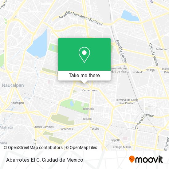 Mapa de Abarrotes El C