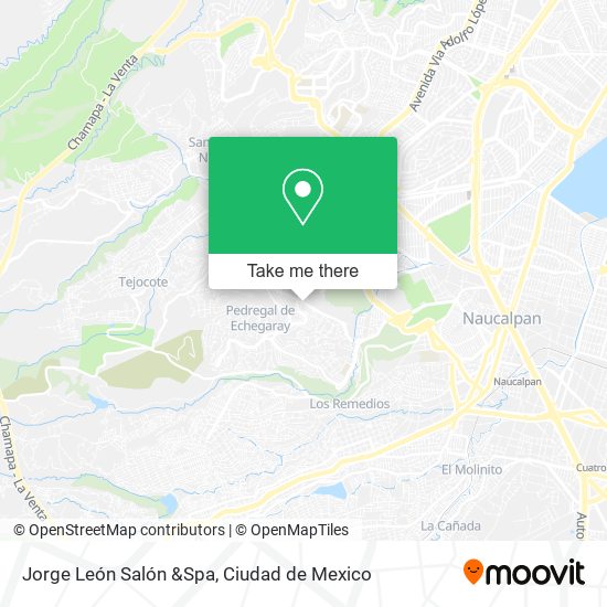 Jorge León Salón &Spa map