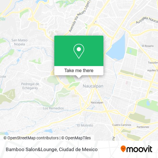 Bamboo Salon&Lounge map