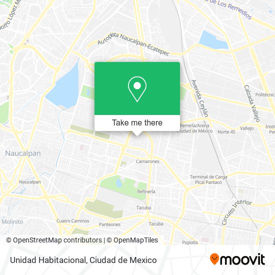Mapa de Unidad Habitacional