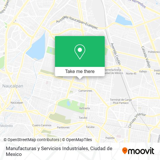 Manufacturas y Servicios Industriales map