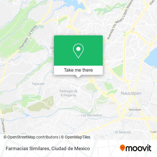 Farmacias Similares map