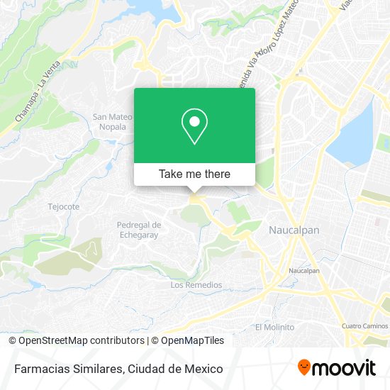 Farmacias Similares map