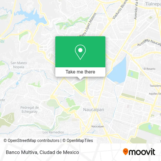 Banco Multiva map