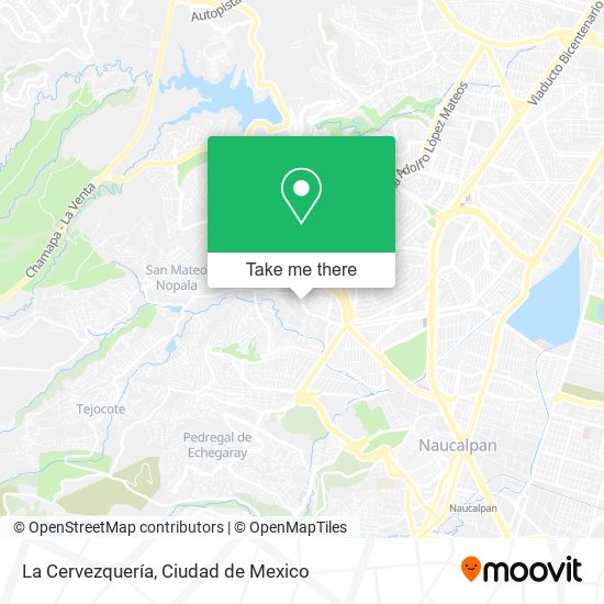 La Cervezquería map