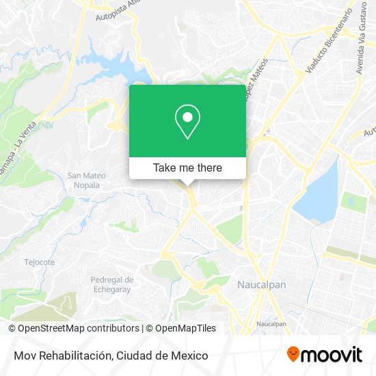 Mapa de Mov Rehabilitación