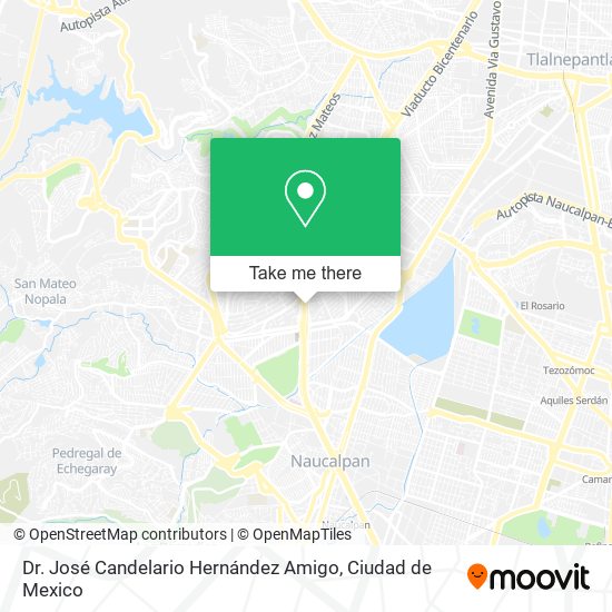 Mapa de Dr. José Candelario Hernández Amigo