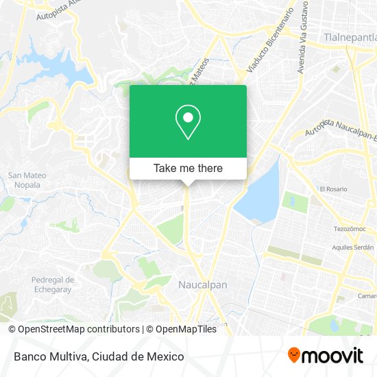 Banco Multiva map