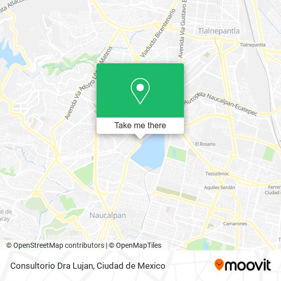 Consultorio Dra Lujan map