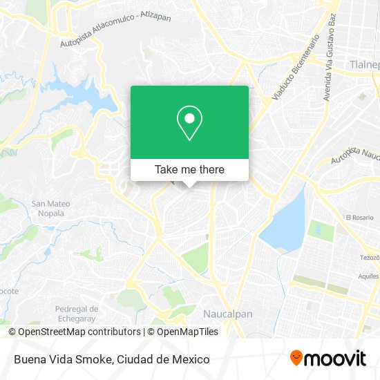 Mapa de Buena Vida Smoke
