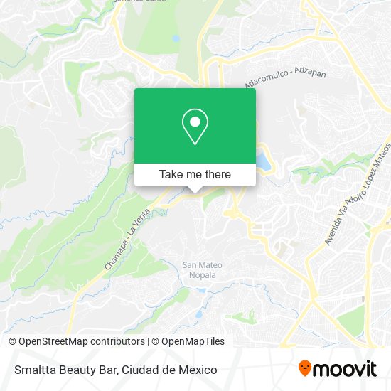 Mapa de Smaltta Beauty Bar