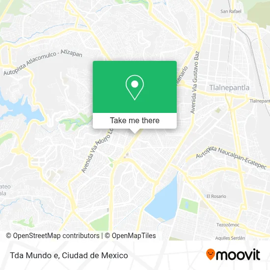 Tda Mundo e map