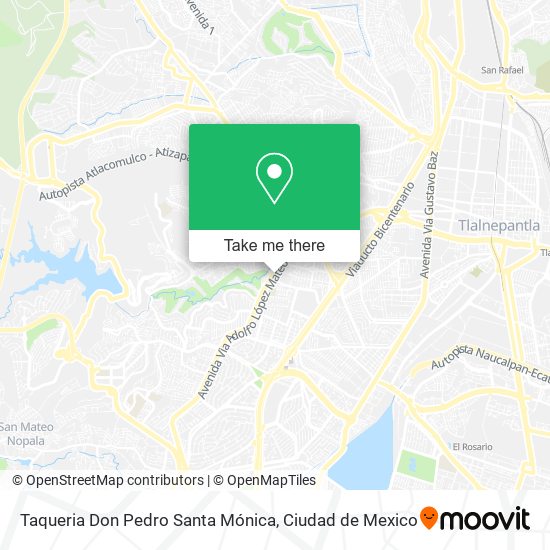 Taqueria Don Pedro Santa Mónica map
