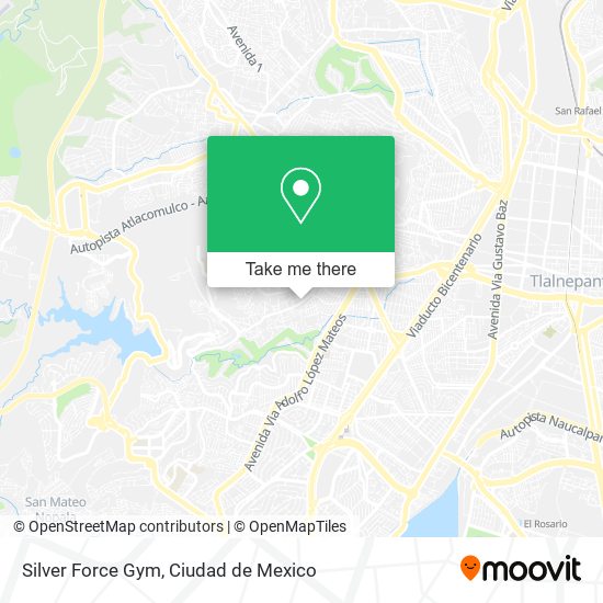 Silver Force Gym map