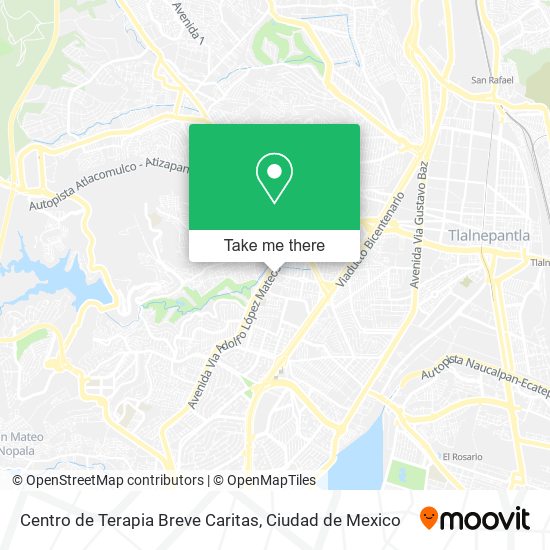 Centro de Terapia Breve Caritas map