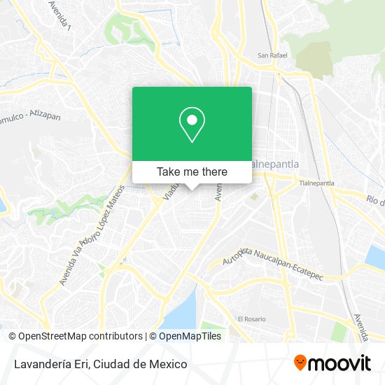 Lavandería Eri map