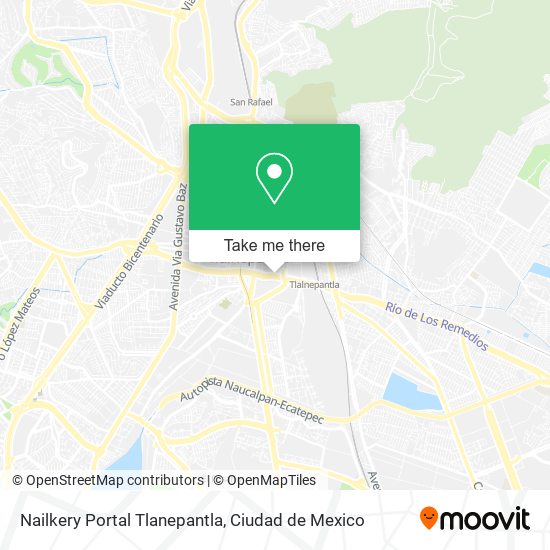 Nailkery Portal Tlanepantla map
