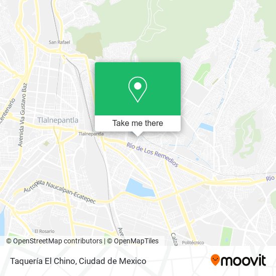 Taquería El Chino map