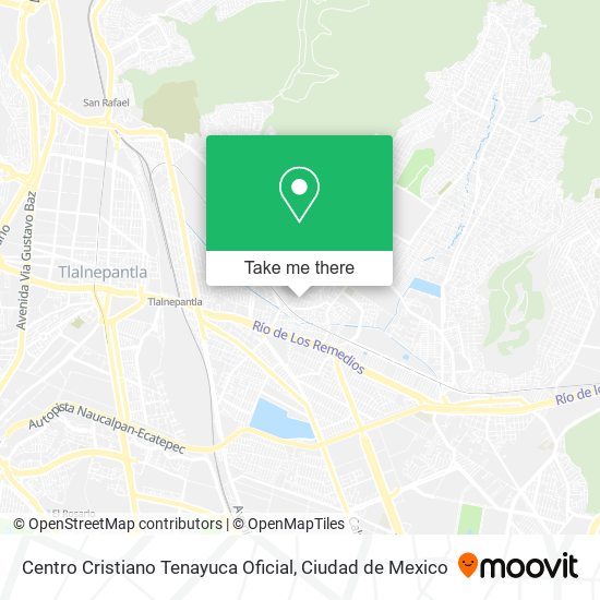 Centro Cristiano Tenayuca Oficial map