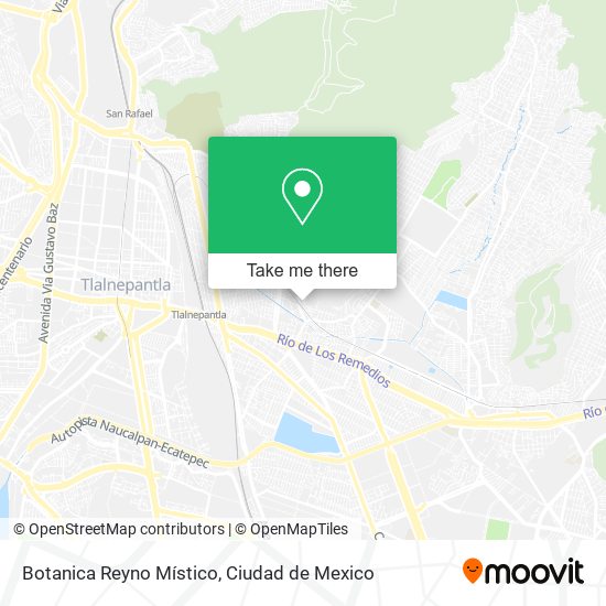 Botanica Reyno Místico map