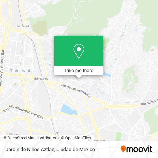 Jardín de Niños Aztlán map