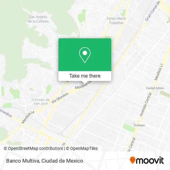 Banco Multiva map