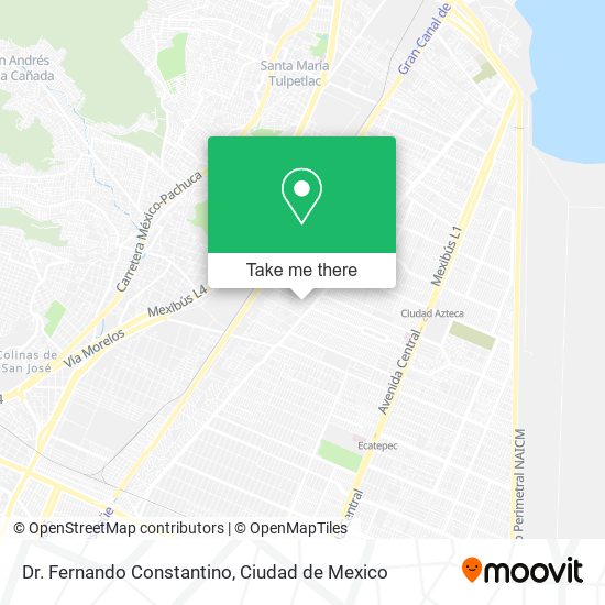 Dr. Fernando Constantino map